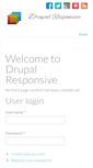 Mobile Screenshot of drupal-responsive.com